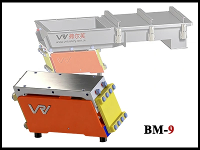 VRV BM series compact electromagnetic vibrator drive unit for small-scale material handling